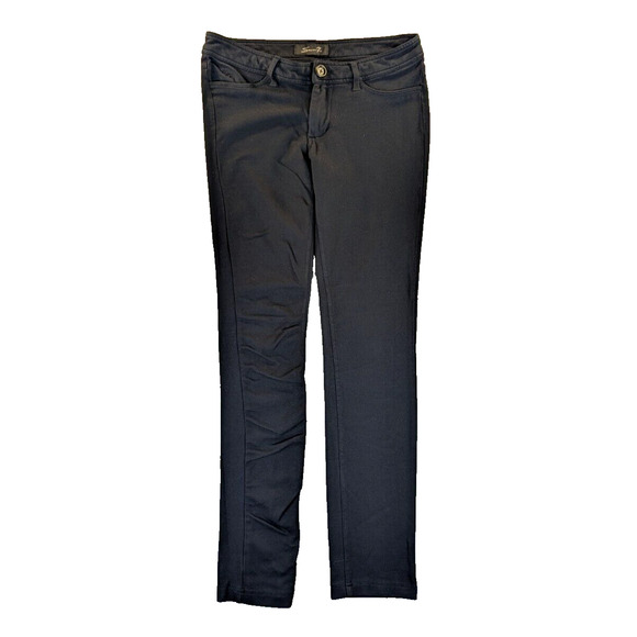 Seven7 Jeggings 6 Women's Stretch Black Pull On Rayon Blend - Picture 1 of 9